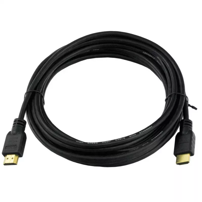 Akyga AK-HD-50A HDMI-1.4-kabel High Speed met Ethernet, 5 m, zwart