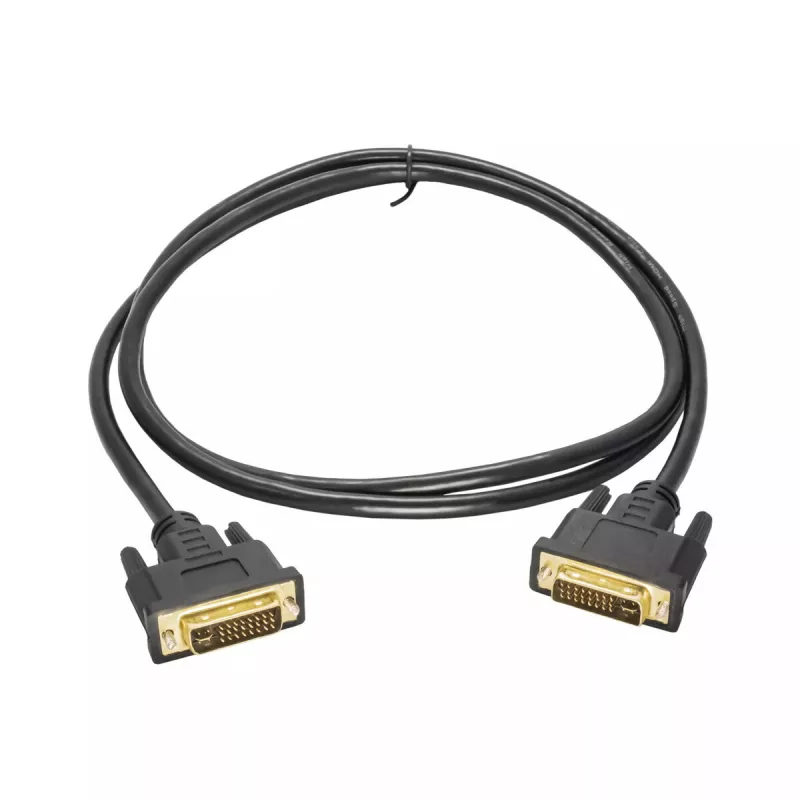 Akyga AK-AV-02 DVI-I Dual-Link-kabel, 24+5-polig, 1,8 m, zwart