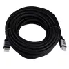 Akyga AK-HD-100P HDMI-2.0-kabel, omvlochten, PRO-serie, 10 m, zwart