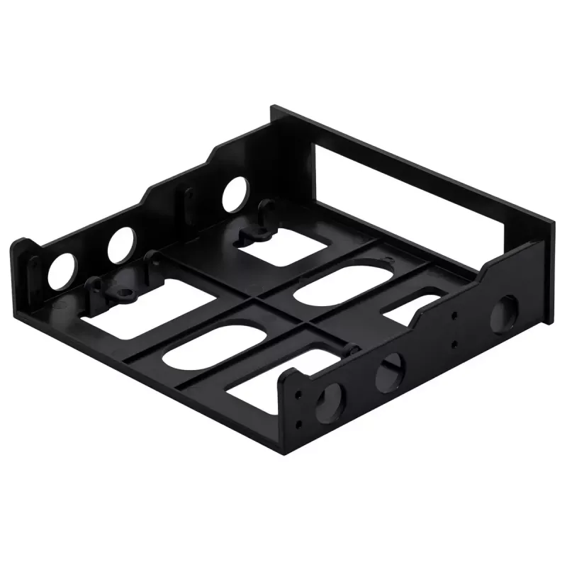 Akyga AK-CA-50 inbouwframe, externe 5,25-inch bay naar 3,5 inch, zwart