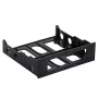 Akyga AK-CA-50 inbouwframe, externe 5,25-inch bay naar 3,5 inch, zwart