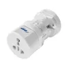Akyga AK-AD-61 universele reisstekkeradapter, wereldwijd, 10 A, wit