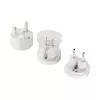 Akyga AK-AD-61 universele reisstekkeradapter, wereldwijd, 10 A, wit