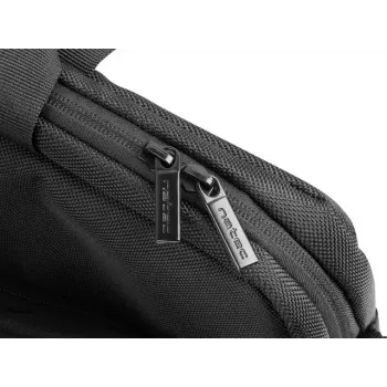 Aktetas NATEC Nanger 39,6 cm 15,6 inch zwart