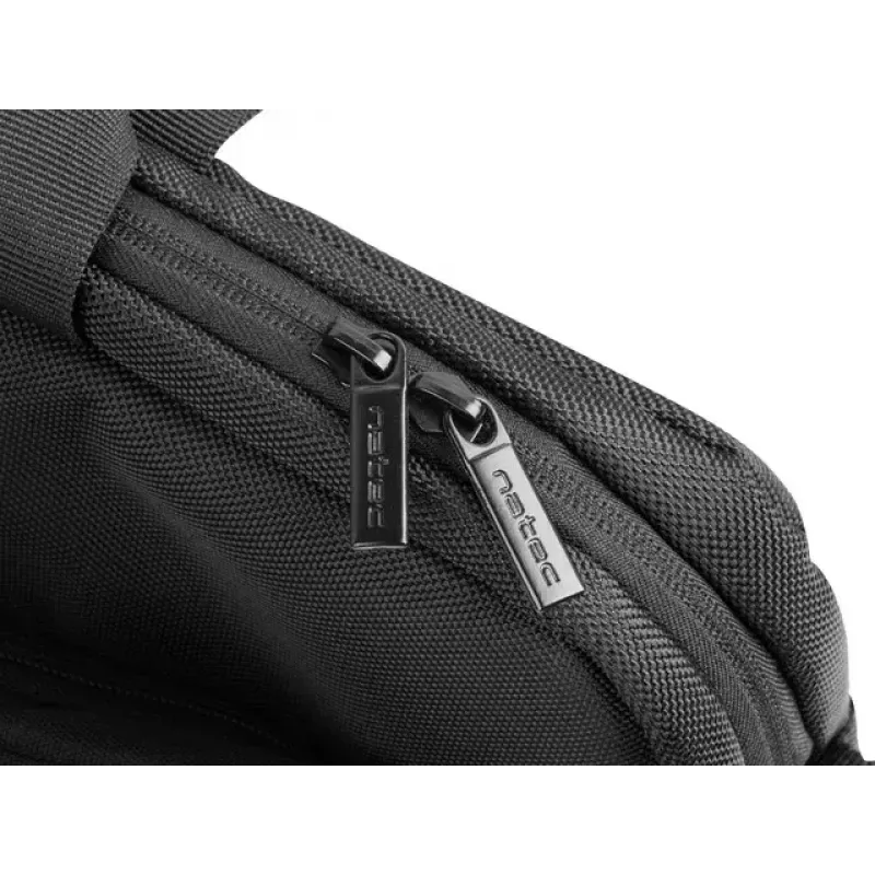 Aktetas NATEC Nanger 39,6 cm 15,6 inch zwart