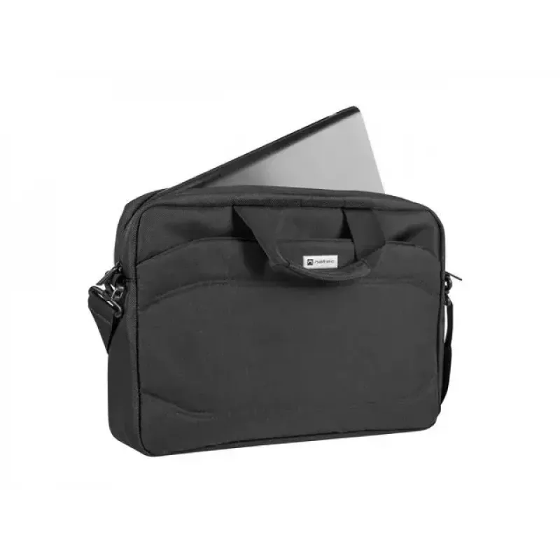 Aktetas NATEC Nanger 39,6 cm 15,6 inch zwart