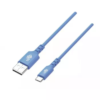 USB-C-kabel TB AKTBXKUCMISI10N 1 m blauw, data- en laadkabel