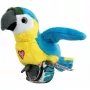 Interactief pluchen knuffeldier Cobi Happy Yappers - blauwe papegaai (pratend, sensoractief)