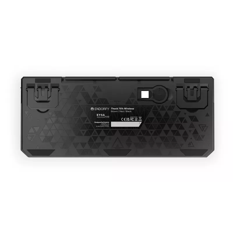 ENDORFY Thock 75% Wireless Red mechanisch RGB-LED-toetsenbord zwart