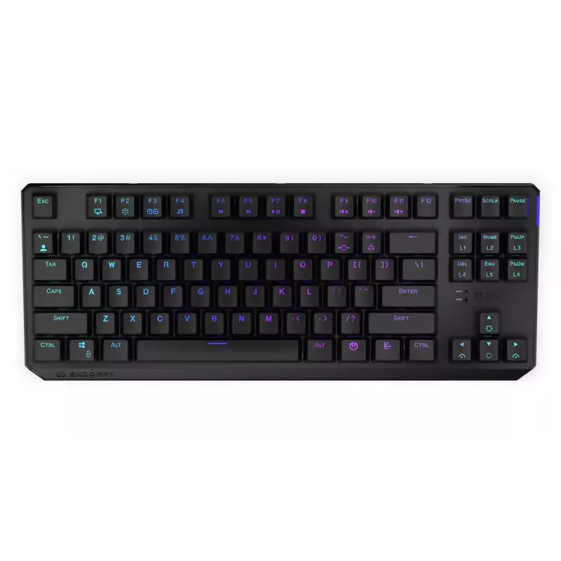 Toetsenbord ENDORFY Thock TKL Wireless Red mechanisch RGB LED 87 toetsen