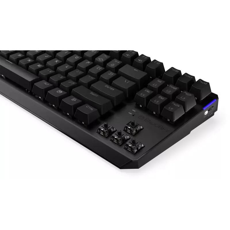 Toetsenbord ENDORFY Thock TKL Wireless zwart mechanisch RGB LED 87 toetsen