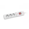Stekkerdoos ARMAC M3 met 3 stopcontacten en 1,5 m kabel, grijs