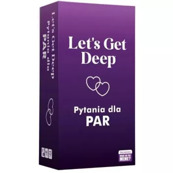 Bordspel Epee Let's Get Deep – partyspel voor volwassenen, conversatie en sociale interactie