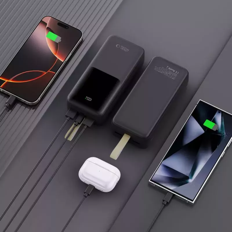 Draagbare powerbank TECH-PROTECT PB03 30000mAh