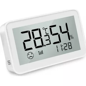 Temperatuur- en luchtkwaliteitssensor Nous E6 ZigBee 3.0, model E6