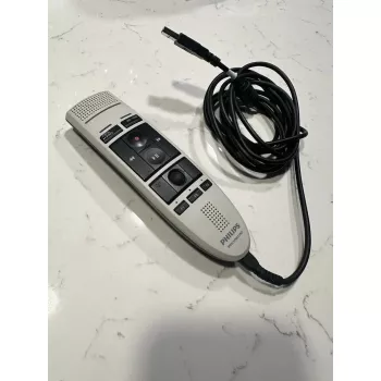 Microfoon Philips SpeechMike USB LFH3200 zwart — desktop-dicteermicrofoon, USB-aansluiting