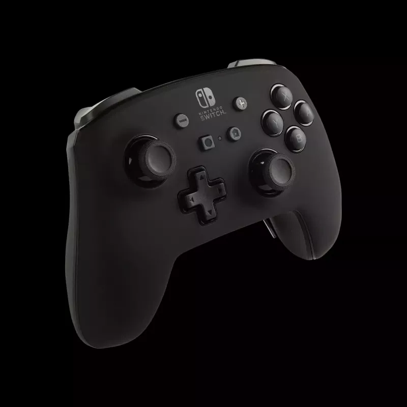 Gamepad PowerA FUSION Pro draadloze controller voor Nintendo Switch — wit/zwart, Bluetooth & USB-C, 900 mAh