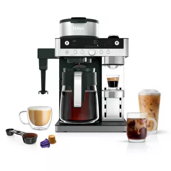 Dripkoffiezetapparaat Ninja CFN802EU — halfautomatisch, 1,8 liter waterreservoir, 1550 W, zwart