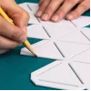 Silhouetsjabloon Fiskars 1059566 wit kunststof voor volwassenen en kinderen