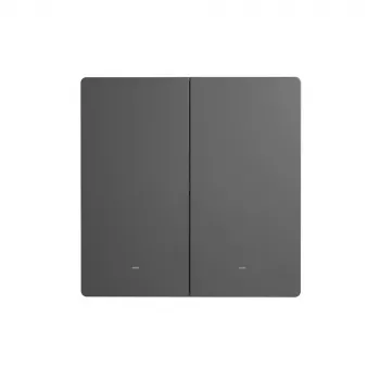 Slimme schakelaar Sonoff M5-2C-86 zwart bedraad polycarbonaat 10A