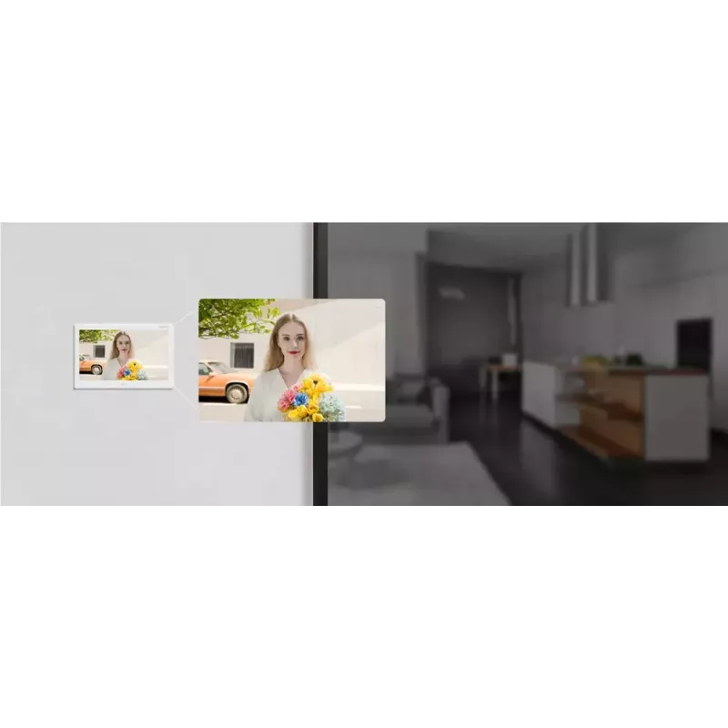 Videodeurintercom Hikvision DS-KD8003-IME1(B)/NS 2 MP zwart roestvrij staal