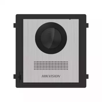 Videodeurintercom Hikvision DS-KD8003-IME1(B)/NS 2 MP zwart roestvrij staal