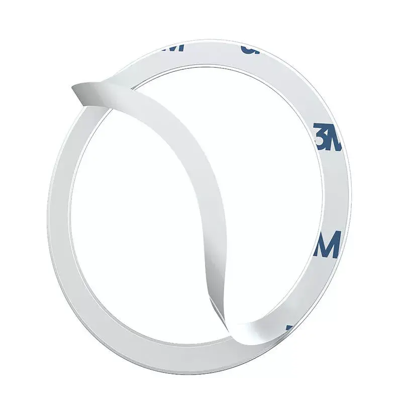 Magnetische ring basis Halo-serie zilver — 2 stuks telefoonringhouder