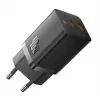 Baseus wandlader GaN5 40 W, 2x USB-C (zwart)
