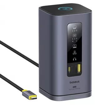 Dockingstation Baseus Spacemate Series 11-in-1 voor Mac, grijs