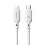USB-C naar USB-C kabel Baseus Rychlonabíjecí Silky 1 m 100 W wit