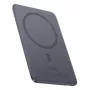 Draagbare powerbank Baseus PicoGo ultra-slim 5000 mAh, 20 W uitgang, draadloos laden, USB-C, grijs