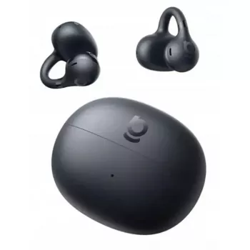 Baseus Bass BC1 open-ear TWS clip-on earbuds, zwart