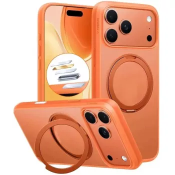 Telefoonhoes Torras Pro Series voor iPhone 17 Pro — oranje (model X00FX2407)
