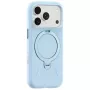 Telefoonhoes Torras Ostand Spin Softune Series voor iPhone 17 Pro Max — babyblauw