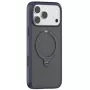 Telefoonhoes Torras Ostand Spin Series voor iPhone 17 Pro, marineblauw