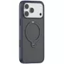 Telefoonhoes Torras Ostand Spin Series voor iPhone 17 Pro Max, marineblauw