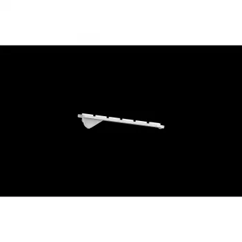 Toetsenbord-muisset RAPOO 9310M — draadloos full-size toetsenbord (RF + Bluetooth), wit, inclusief muis