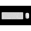 Toetsenbord-muisset RAPOO 9310M — draadloos full-size toetsenbord (RF + Bluetooth), wit, inclusief muis