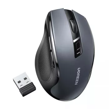 Muis Ugreen MU006 draadloos USB 2,4 GHz 4000 DPI zwart