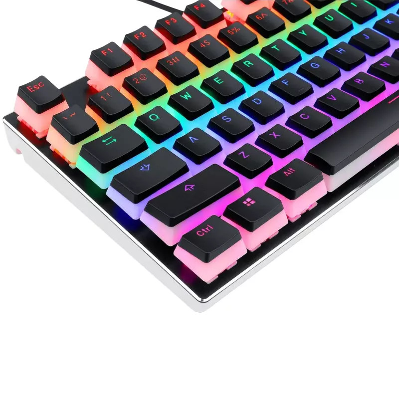 Mechanische keycap-set REDRAGON A130 PBT Doubleshot — zwart