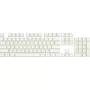 Keycap-set REDRAGON A130 PBT Doubleshot White — vervangende keycaps, PBT-materiaal, Doubleshot-opdruk