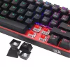Toetsenbord REDRAGON FIZZ PRO K616-RGB B gaming USB RF wireless Bluetooth QWERTY zwart rood
