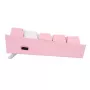 Mechanisch toetsenbord REDRAGON K617-Fizz RGB – bedraad USB, roze/wit, 1,5 m kabel