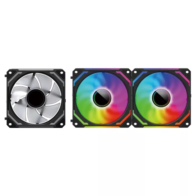 Redragon GC-F012 120 mm behuizingsventilatorset, 3-pack