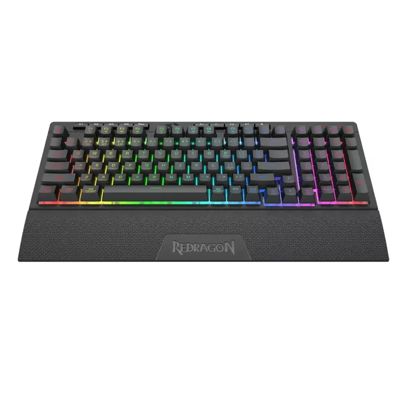 Toetsenbord REDRAGON K515-RGB SHIVA 98 USB zwart membraan bedraad