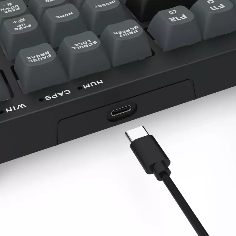 Toetsenbord REDRAGON K518-RGB-GB Crux bedraad USB zwart membraan