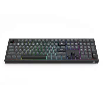 Toetsenbord REDRAGON K518-RGB-GB Crux bedraad USB zwart membraan