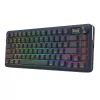 Mechanisch toetsenbord REDRAGON K708-RGB-PRO met USB, RF Wireless en Bluetooth, 1,5 m kabel, zwart, 0,76 kg