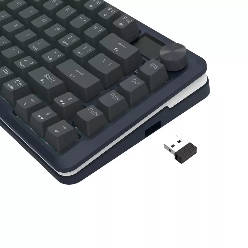Mechanisch toetsenbord REDRAGON K708-RGB-PRO met USB, RF Wireless en Bluetooth, 1,5 m kabel, zwart, 0,76 kg