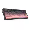 Mechanisch toetsenbord REDRAGON Antonium Pro K728SP-RGB-PRO — USB, RF draadloos, Bluetooth, zwart/roze